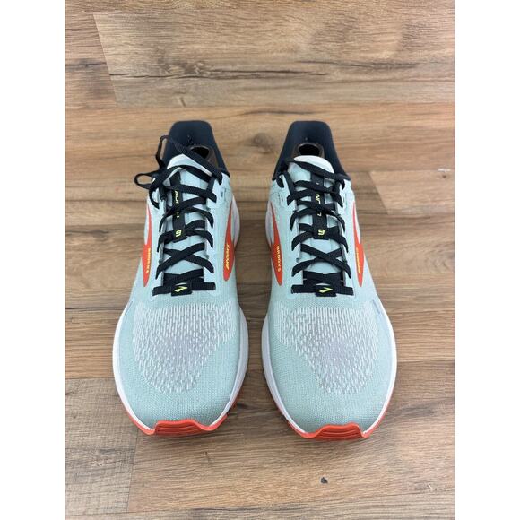 Brooks Launch 9 Mens Road Running Shoes, Blue Surf / Red, PICK SIZE 10.5B - Picture 3 of 9